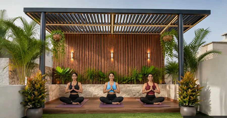 Yoga Hut at ATH Feathers